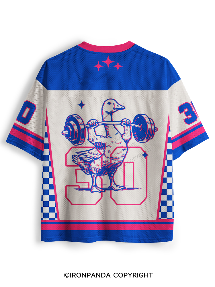 TODAY I'M A Serious Goose Mesh Jersey