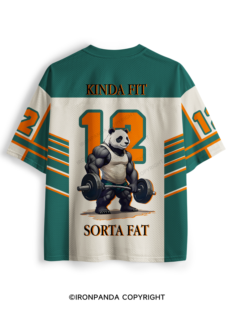 Kinda Fit Sorta Fat Panda Mesh Jersey