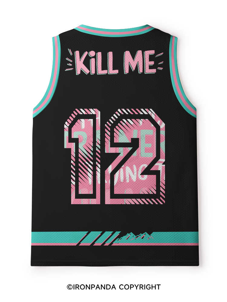 I THINK MY TRAINER IS TRYING TO KILL ME Mesh Tank Top