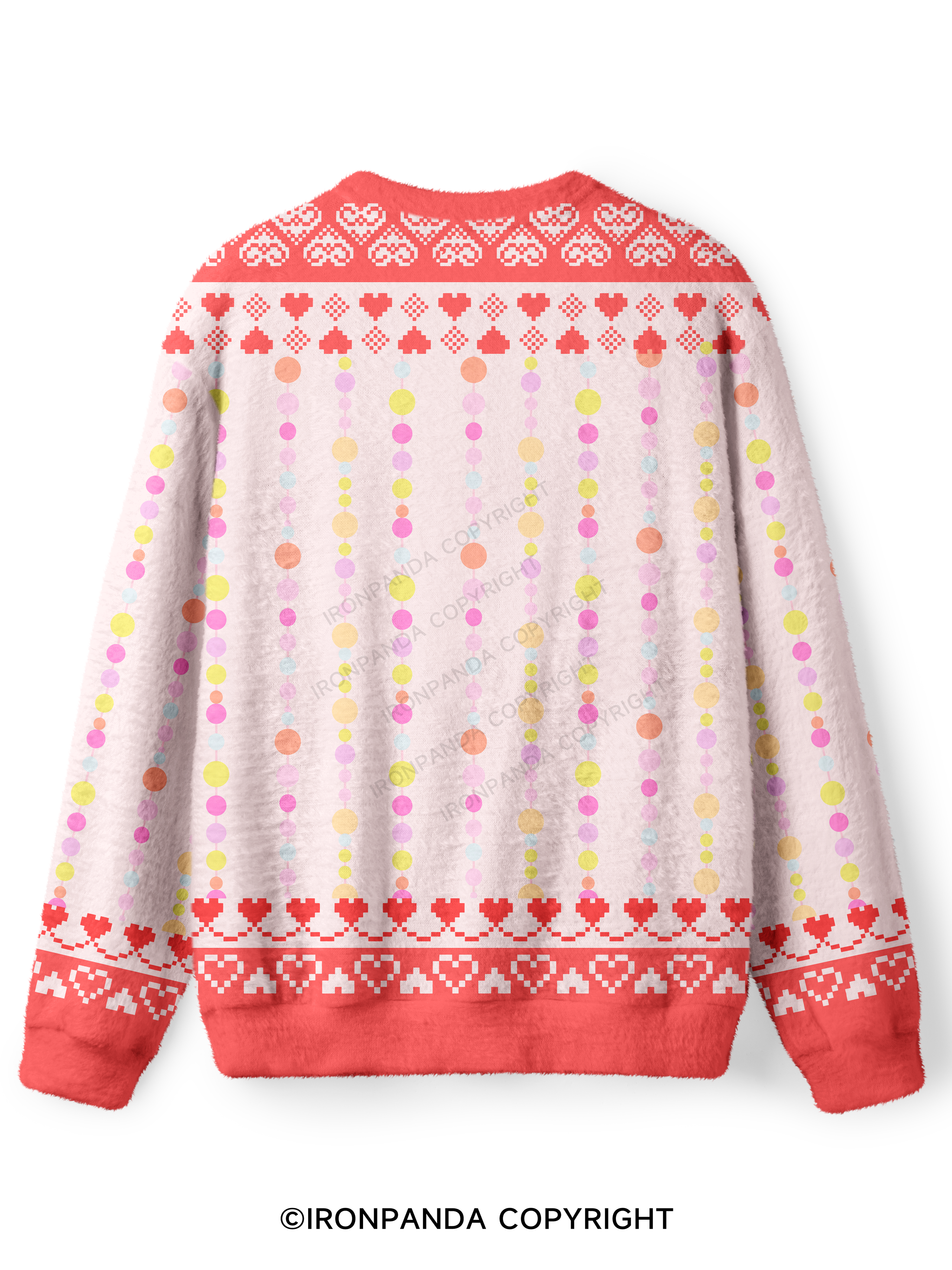 TRAIN, REST, REPEAT Ugly Fuzzy Fleece Sweater