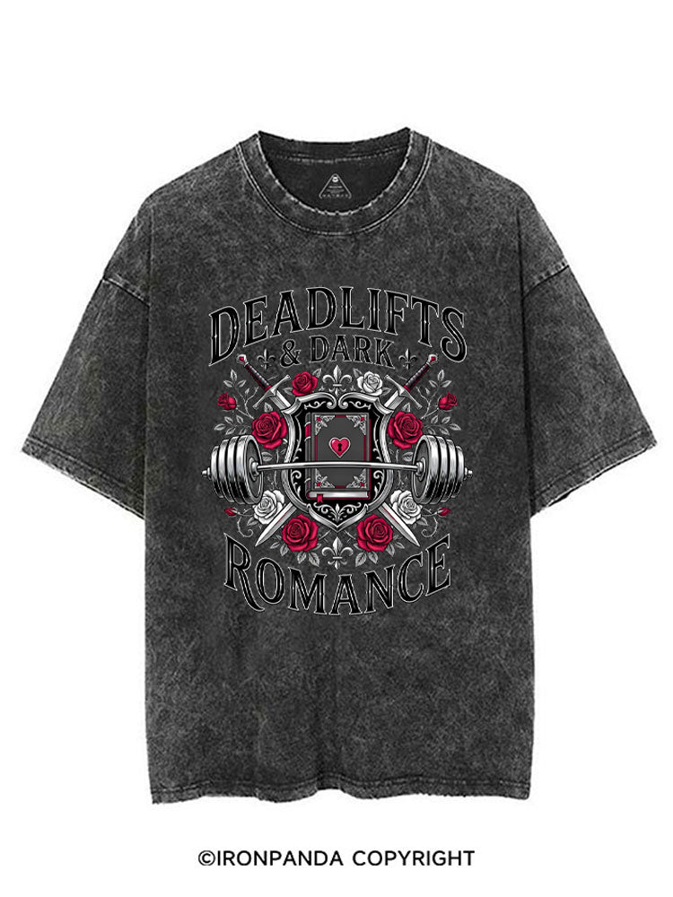 DEADLIFTS & DARK ROMANCE VINTAGE GYM SHIRT