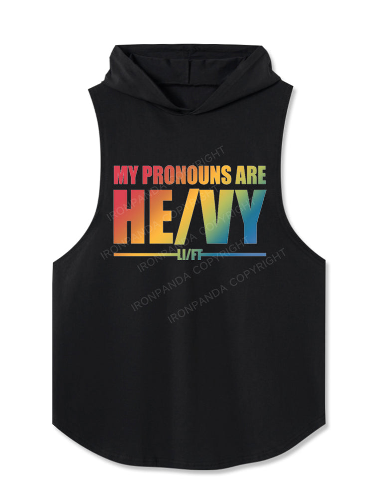 My Pronouns Are He/Vy Li/Ft Hooded Tank