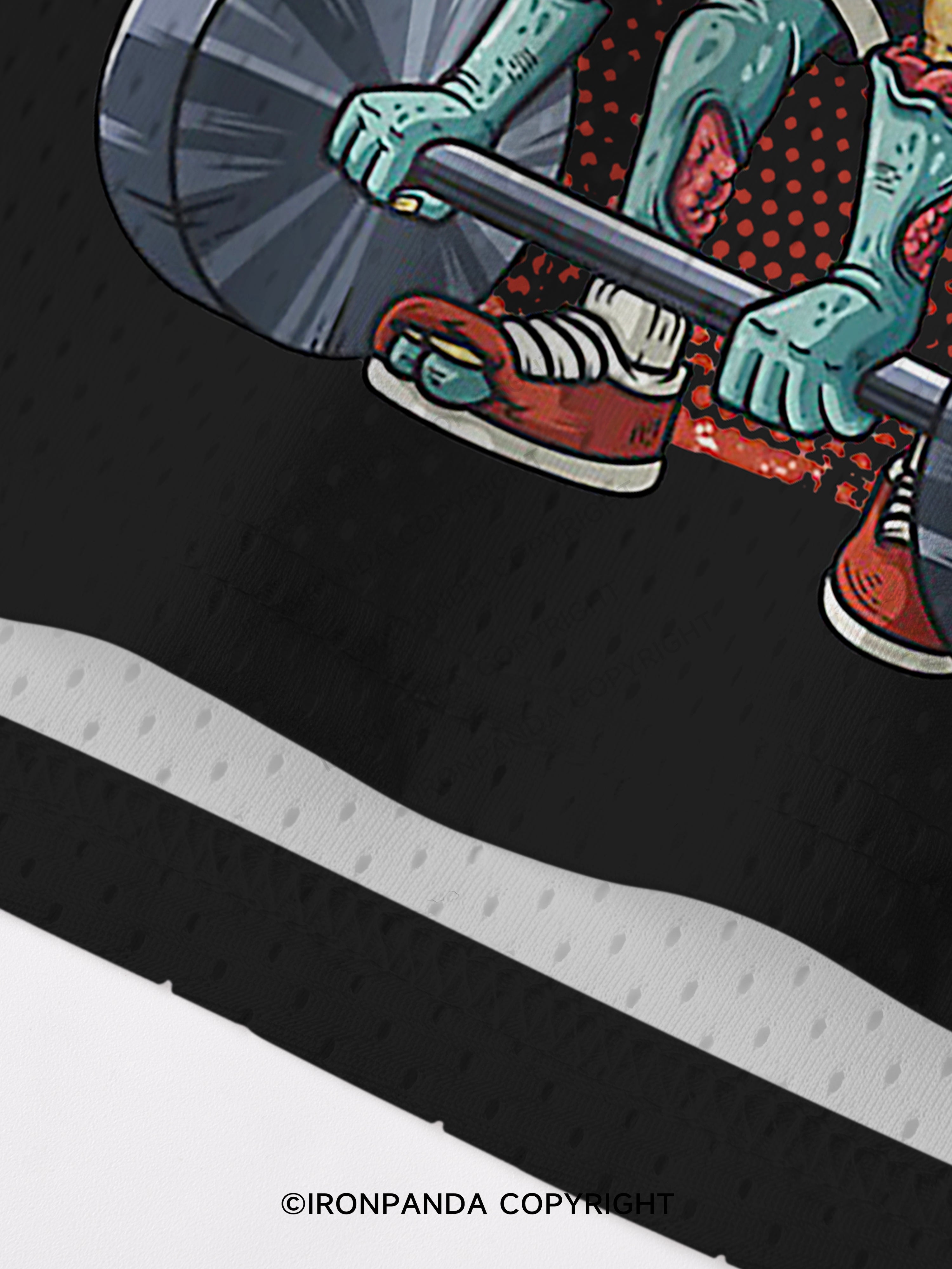 deadlift zombie Mesh Tank Top