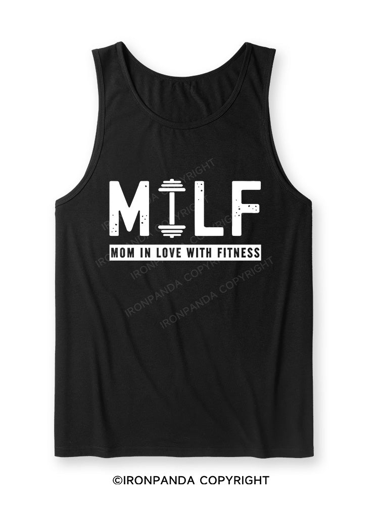 MILF MOM IN LOVE WITH FITNESS Ultra Soft Heather Tank
