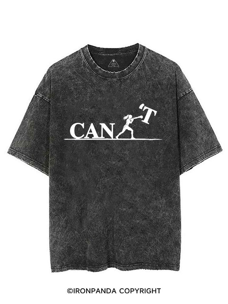 NOW I CAN VINTAGE GYM SHIRT