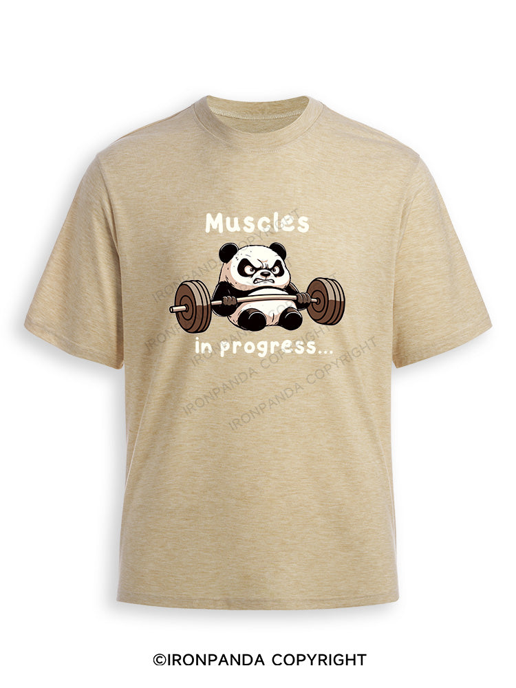 muscles in progress Ultra Soft Heather T-Shirt