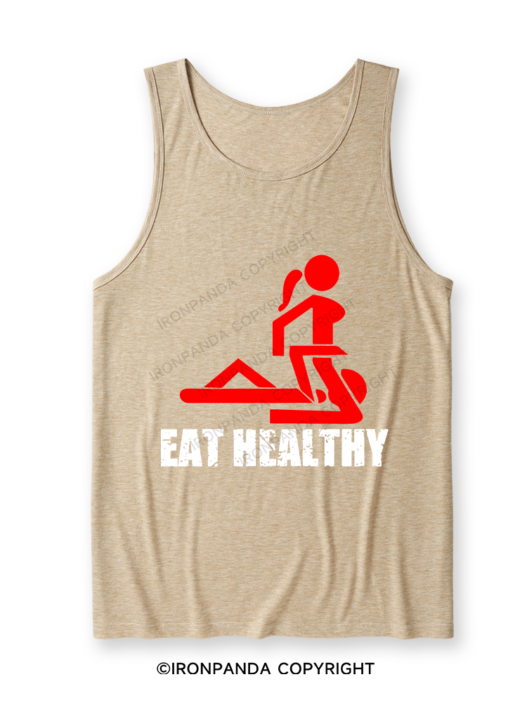 Eat healthy Ultra Soft Heather Tank