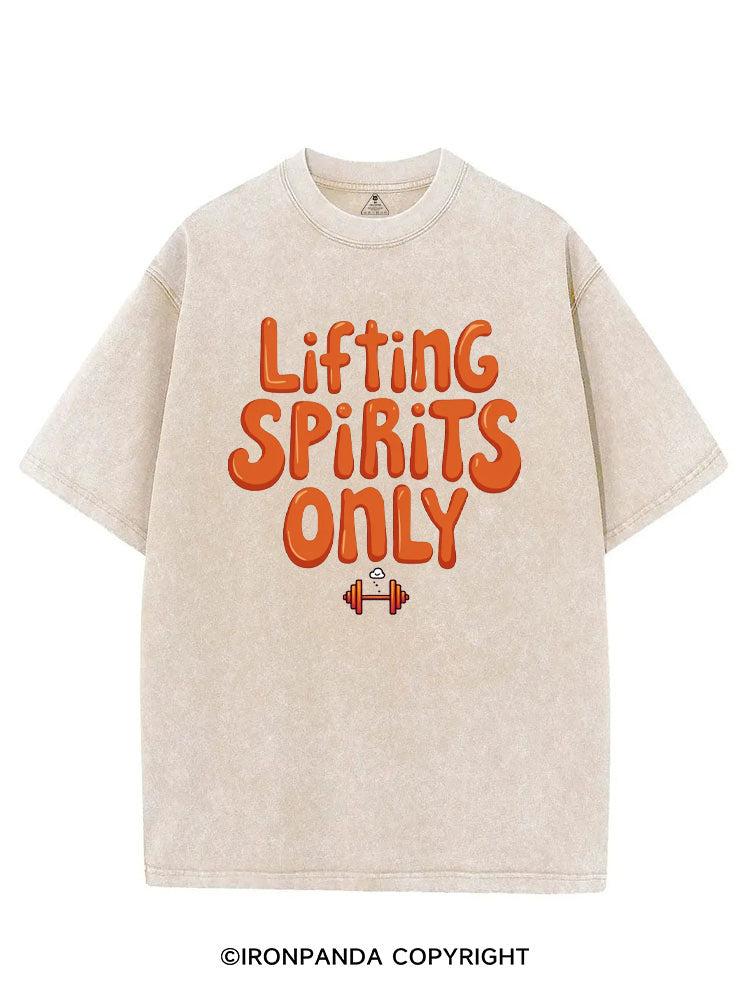 LIFTING SPIRITS ONLY HALLOWEEN VINTAGE GYM SHIRT
