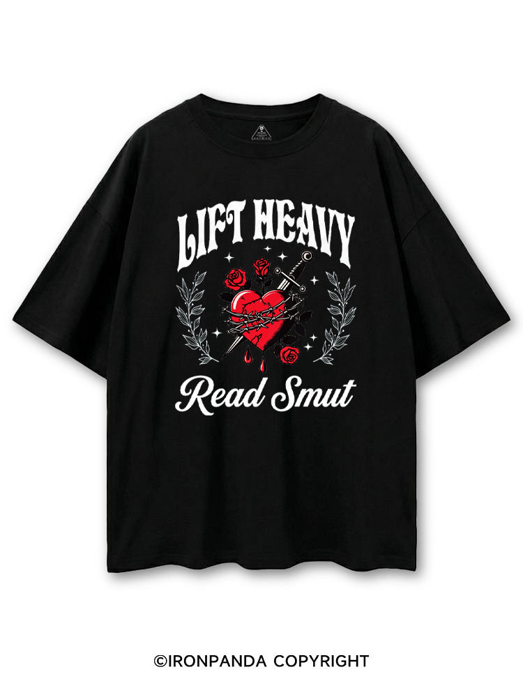 LIFT HEAVY READ SMUT DARK ROMANCE COTTON PUMP COVER