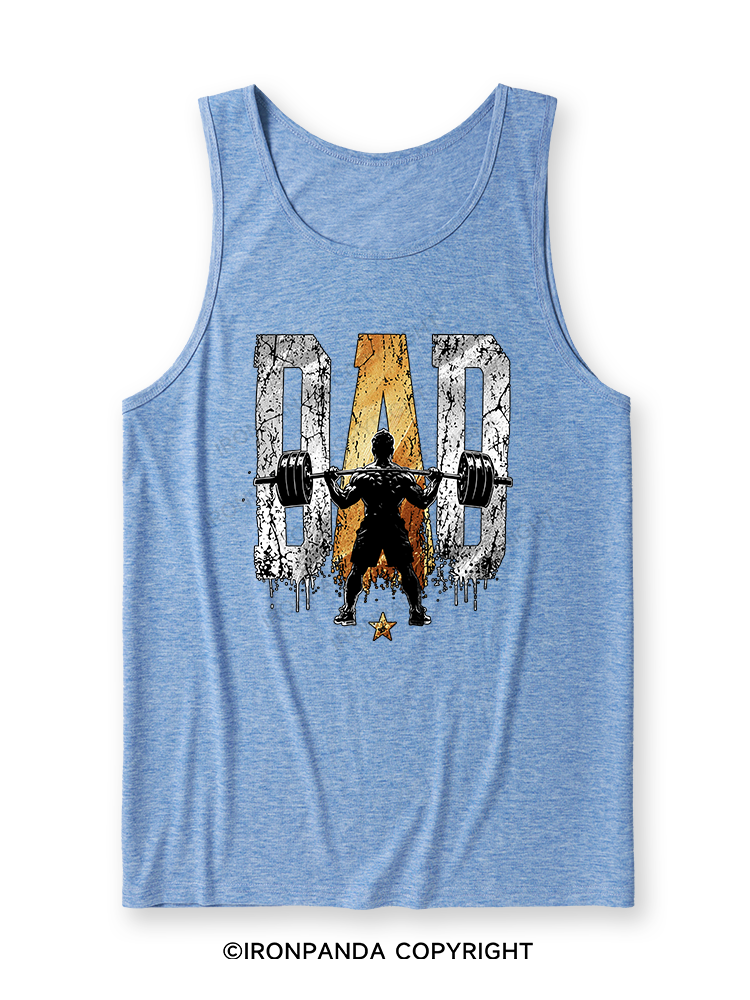 Dad Lifting Ultra Soft Heather Tank