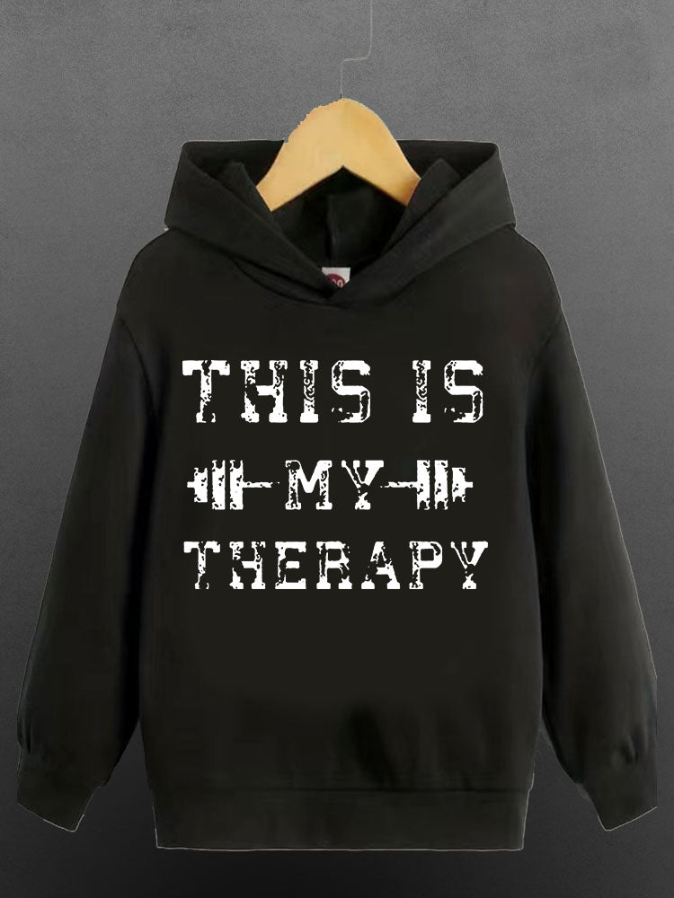 This is My Therapy Sports Hoodie