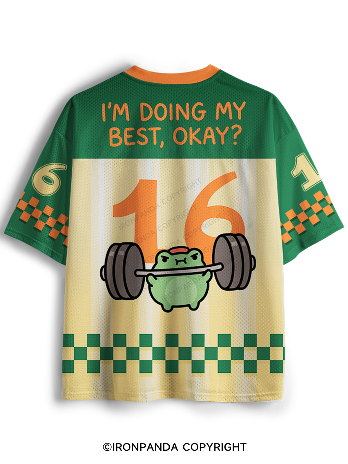 I'M DOING MY BEST, OKAY? Mesh Jersey