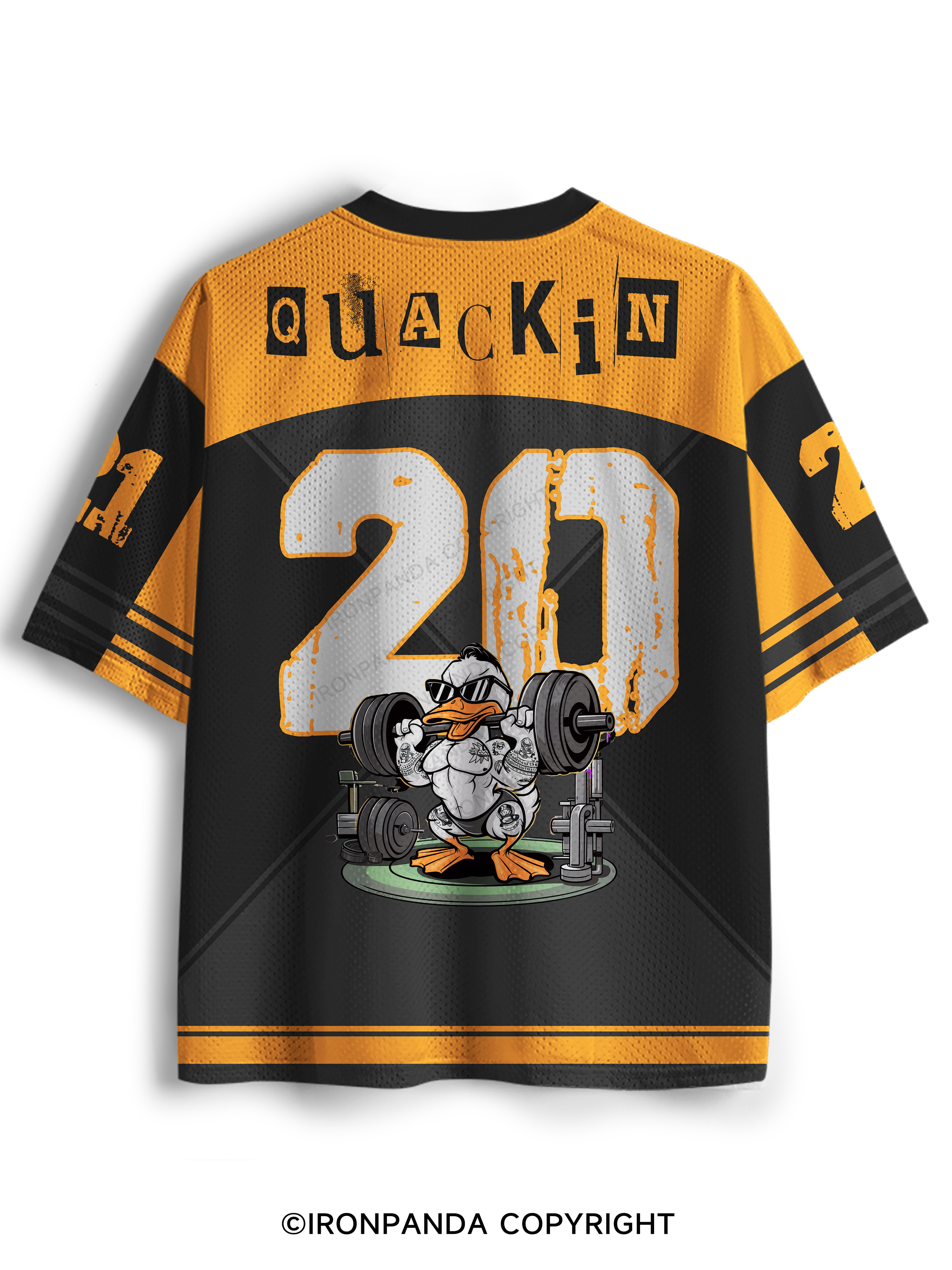 STRONG DUCK RELEASE THE QUACKIN DEADLIFT Mesh Jersey
