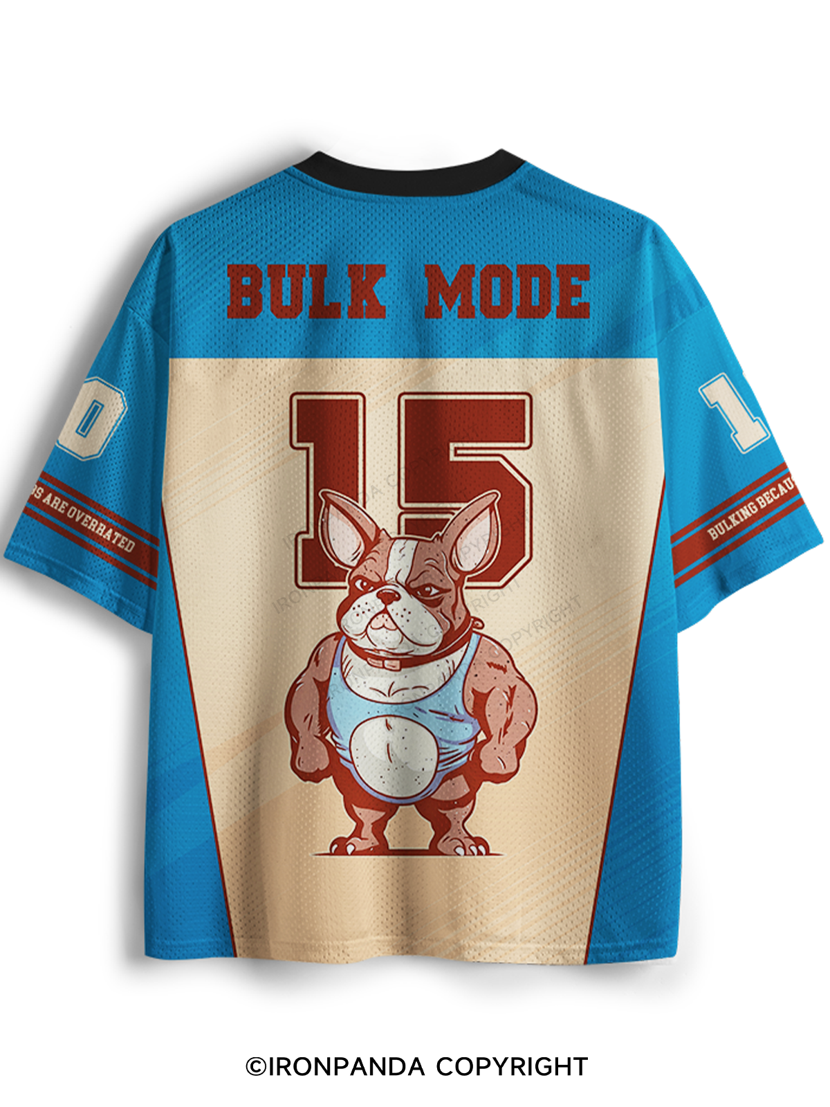 Bulking Because Abs Are Overrated Mesh Jersey