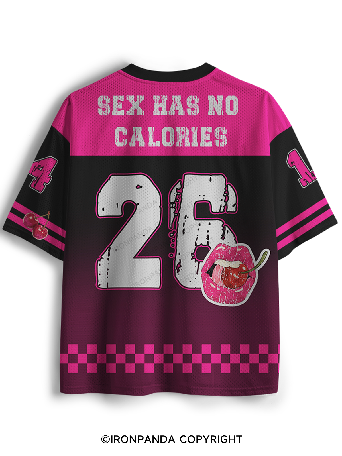 SEX HAS NO CALORIES Mesh Jersey