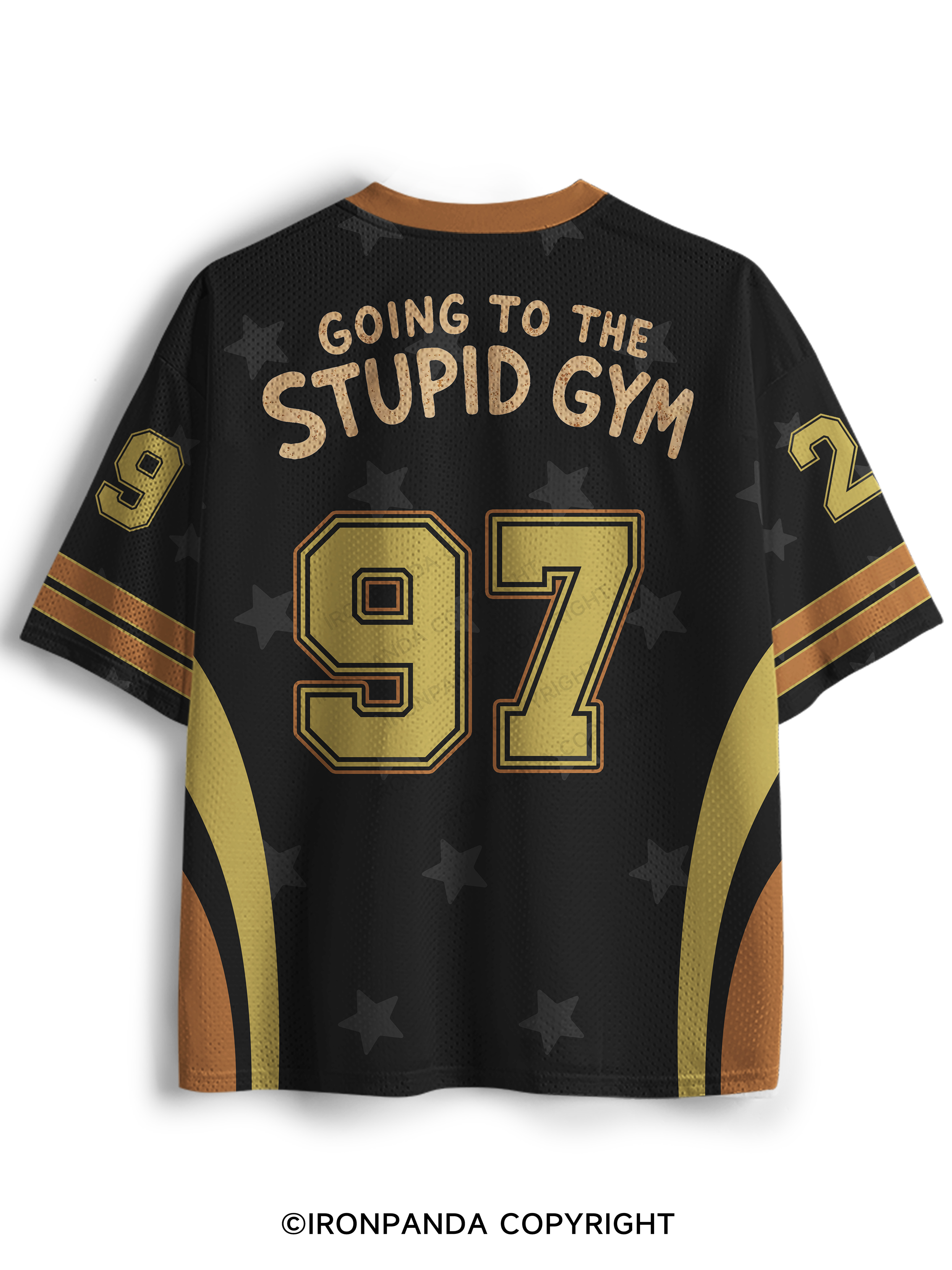 Going To The Stupid Gym Frog Mesh Jersey