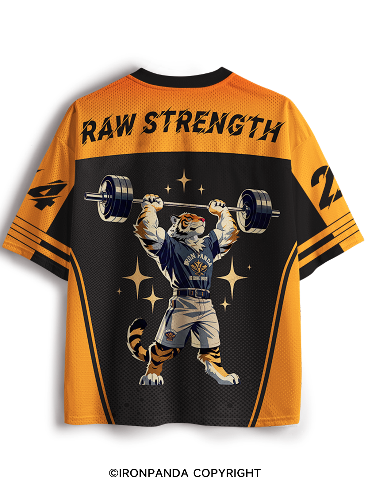 tiger at gym Mesh Jersey