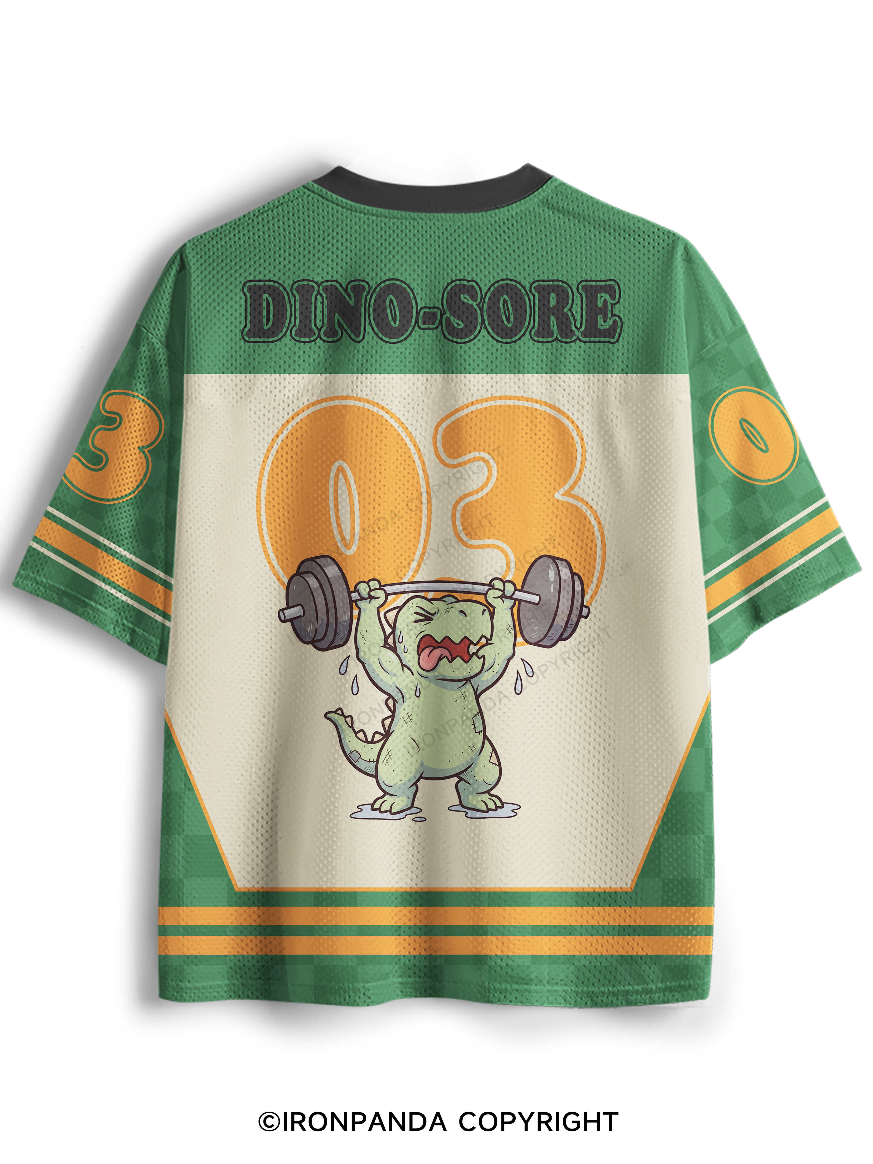 DINO-SORE FUNNY Mesh Jersey