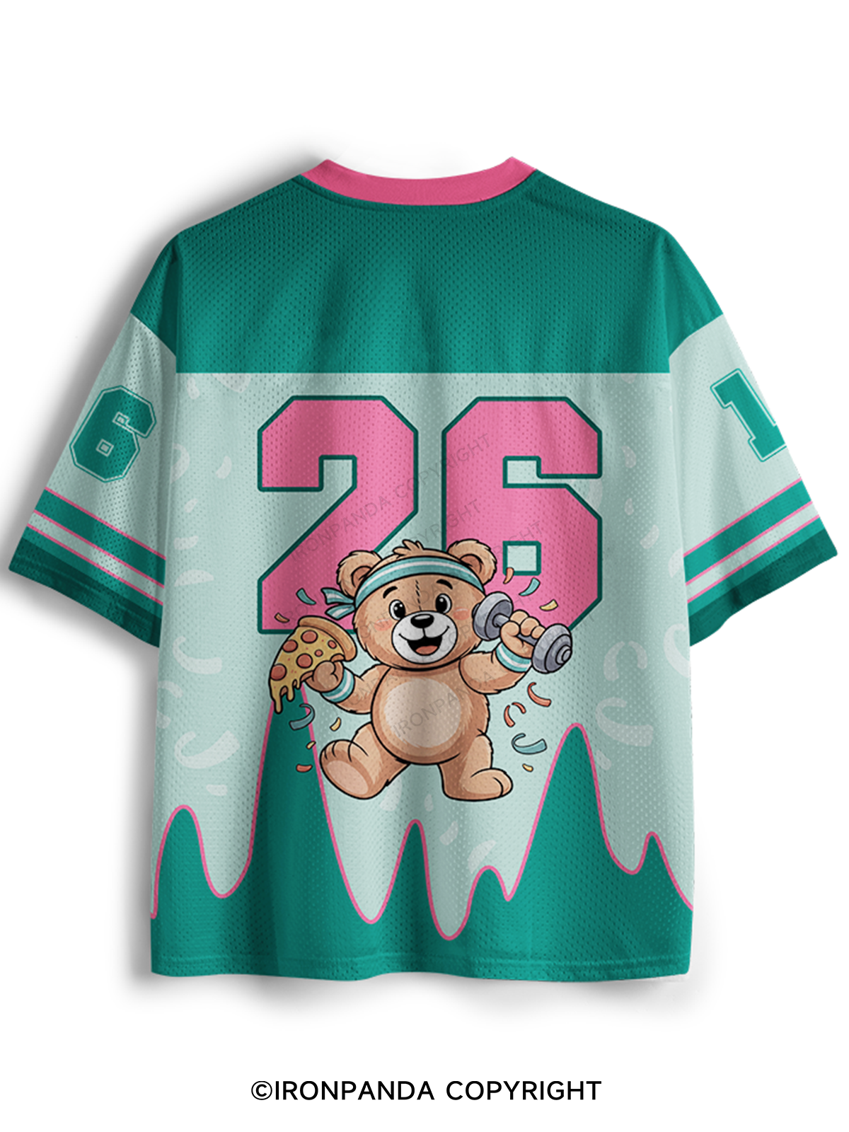kinda fit sorta fat bear Mesh Jersey