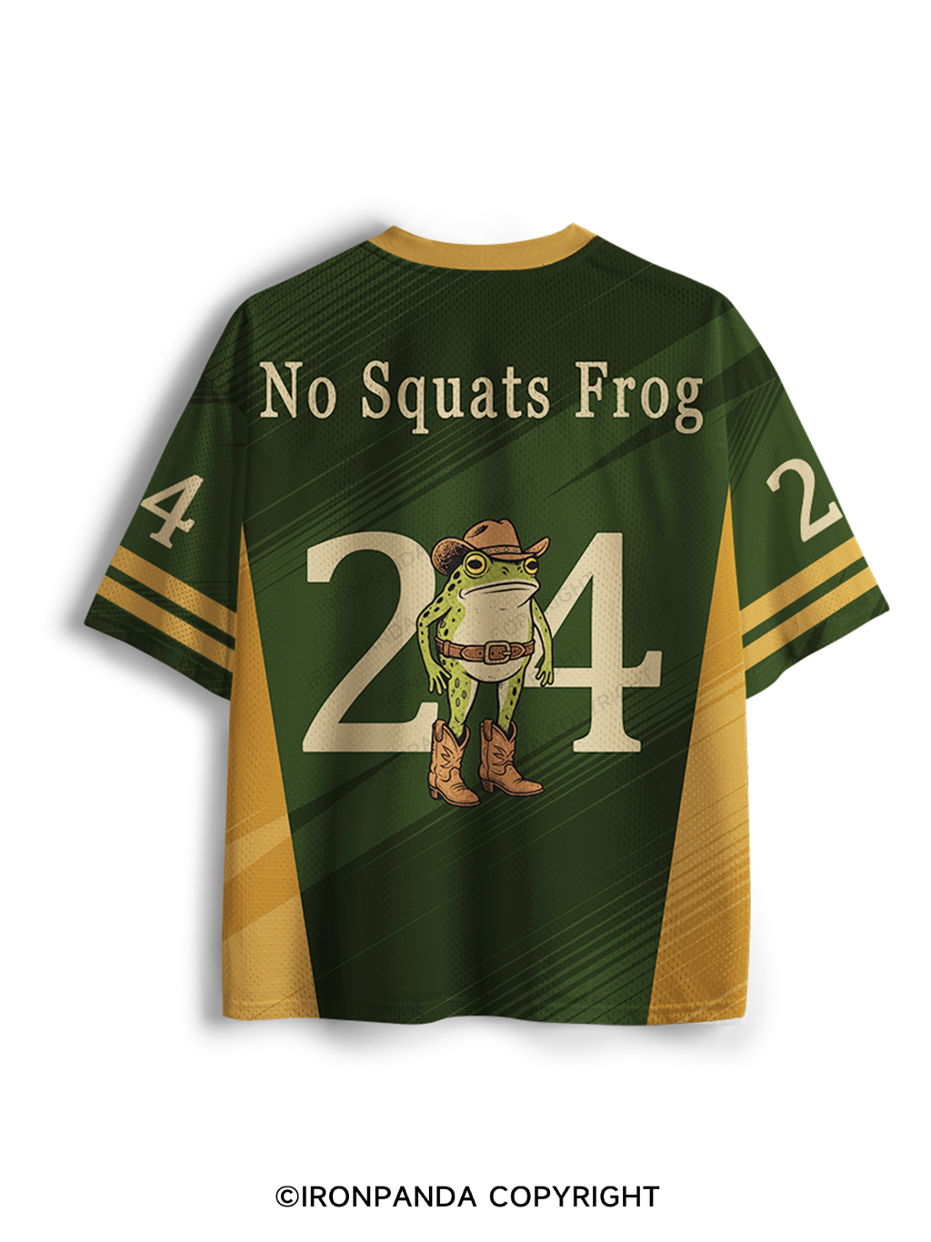 The Only Squat I'm Doin' Is Diddly Mesh Jersey