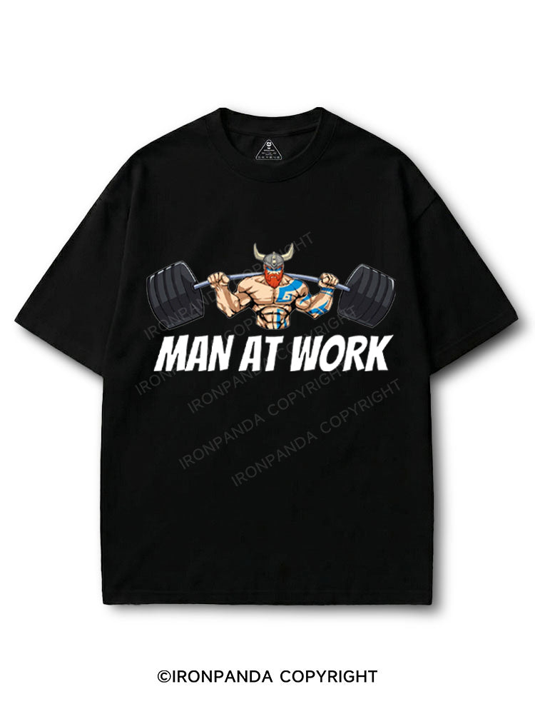 MAN AT WORK COTTON PUMP COVER