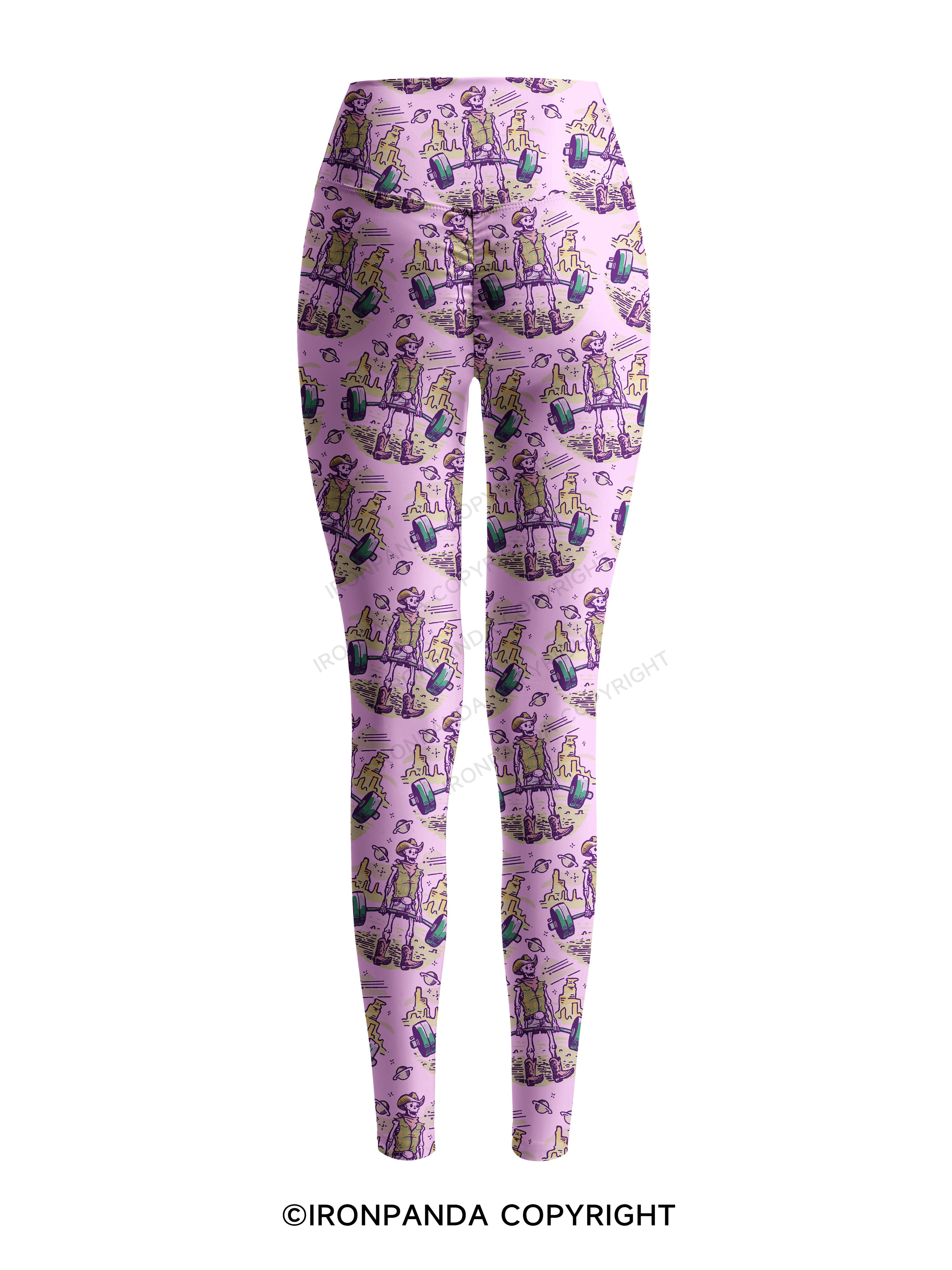 deadlift funny gym Printed Yoga Pants