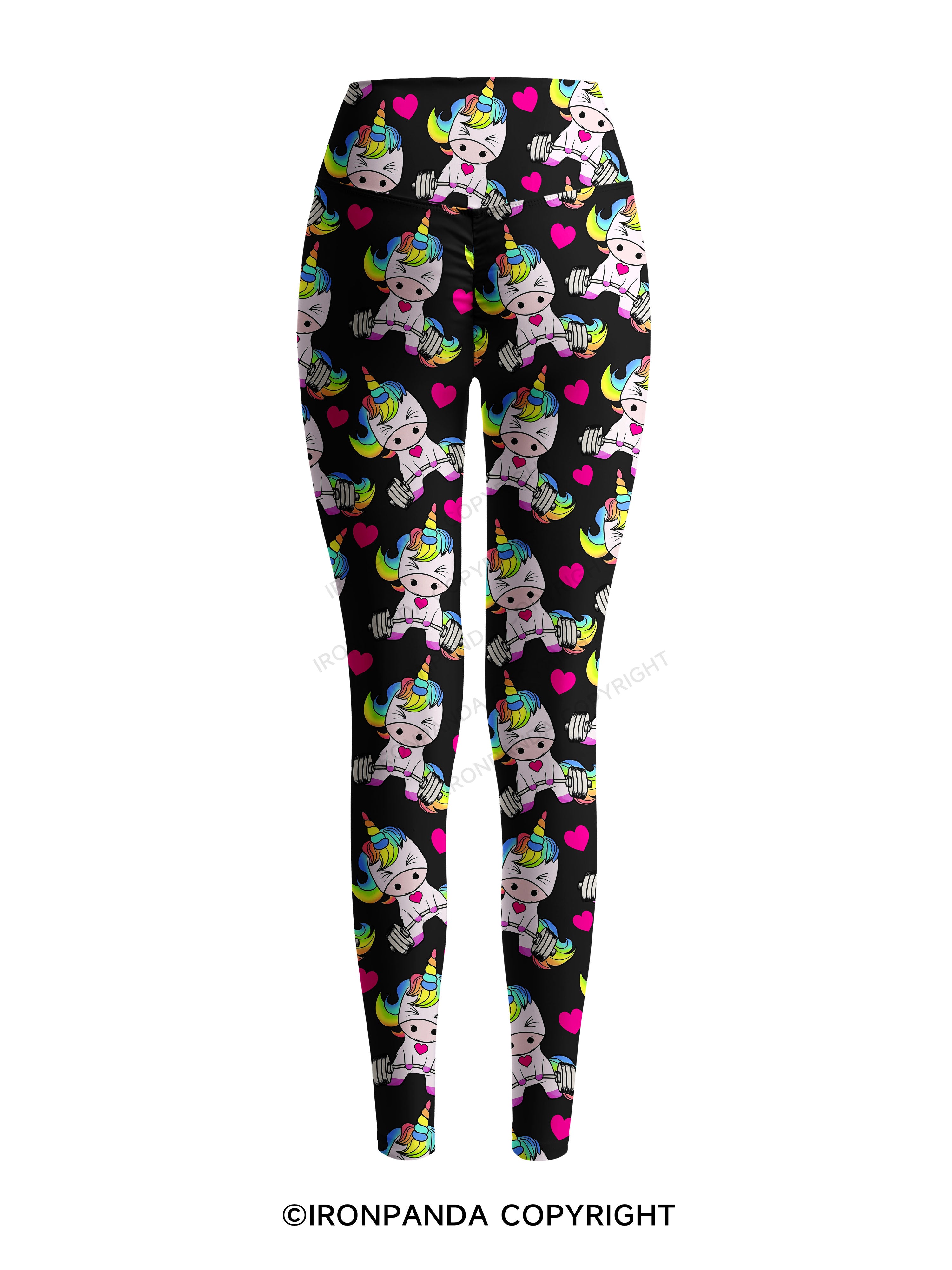 Deadlift Unicorn Printed Yoga Pants