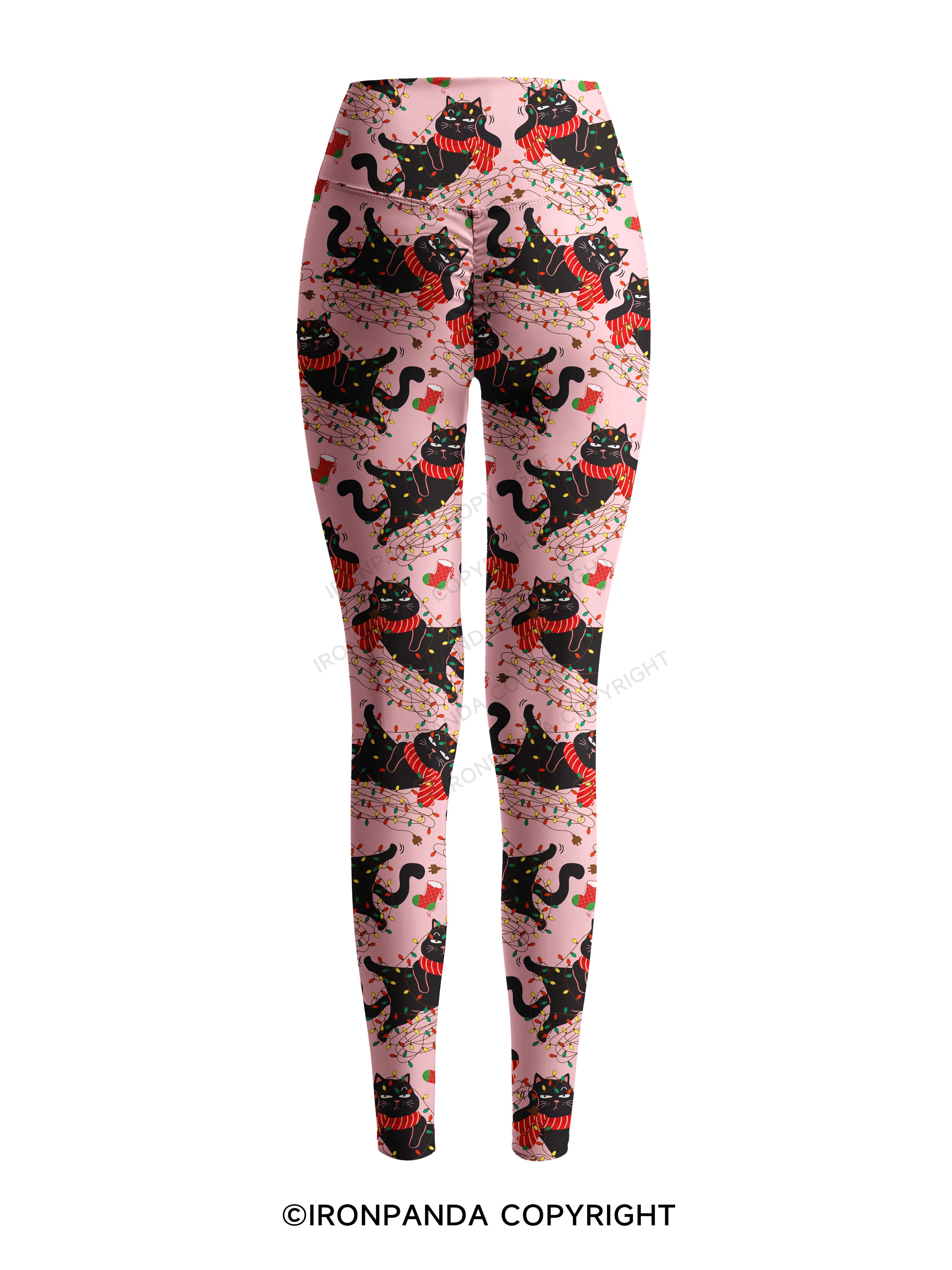 IT'S FINE I'M FINE EVERYTHING IS FINE Printed Yoga Pants