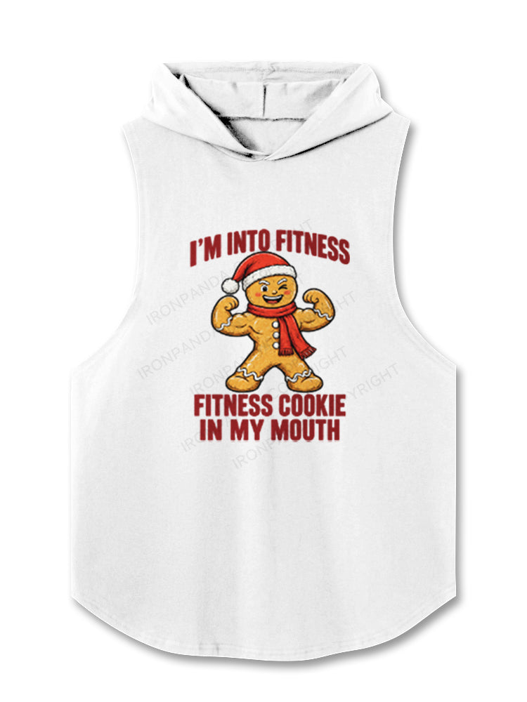 I'M INTO FITNESS FITNESS COOKIE IN MY MOUTH Hooded Tank