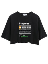 Burpees Reviewed Crop Tops