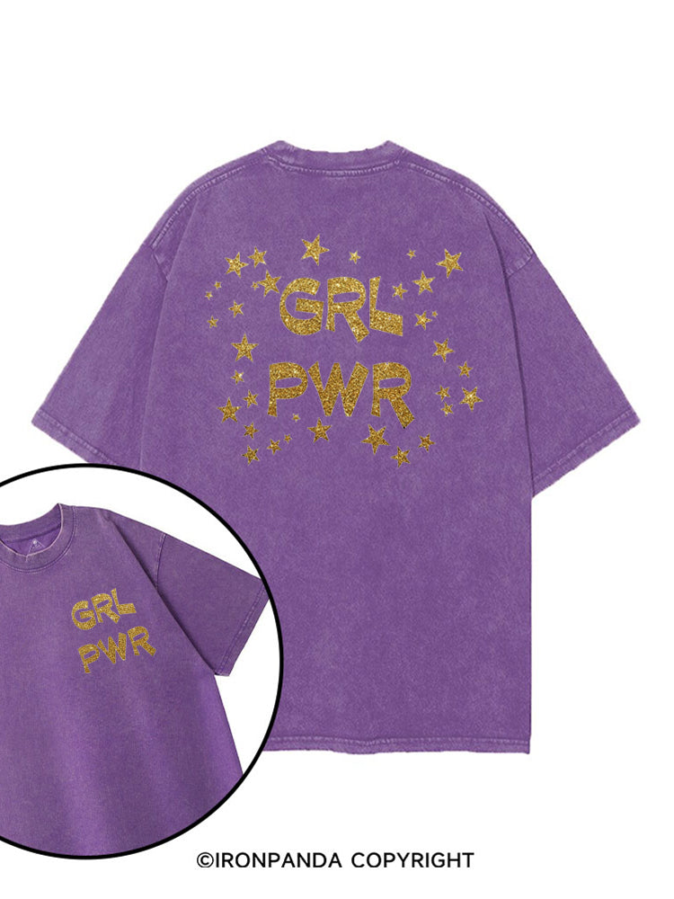 Girl Power printed Gym Shirt