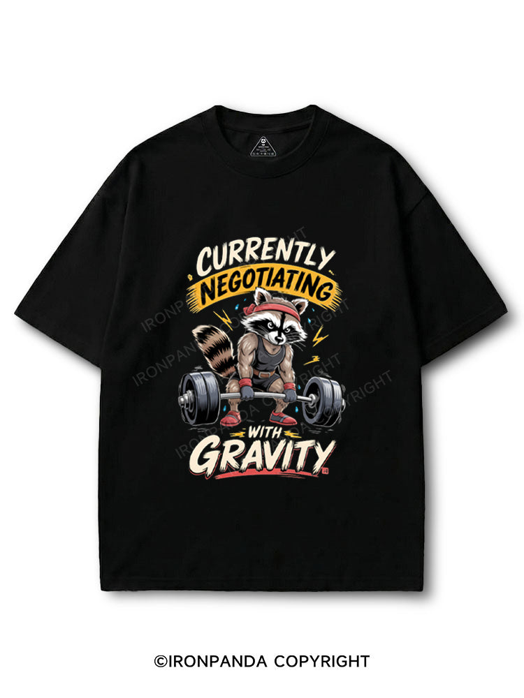 Currently Negotiating With Gravity COTTON PUMP COVER