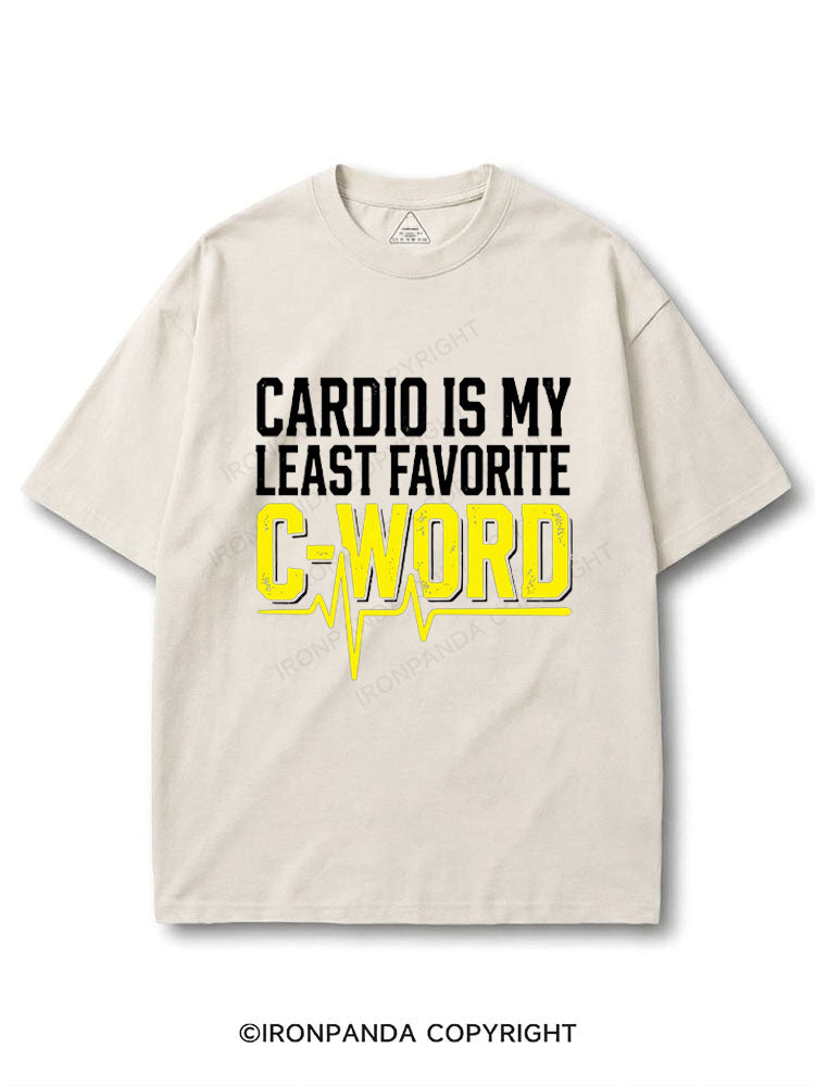 Cardio Is My Least Favorite C Word COTTON PUMP COVER