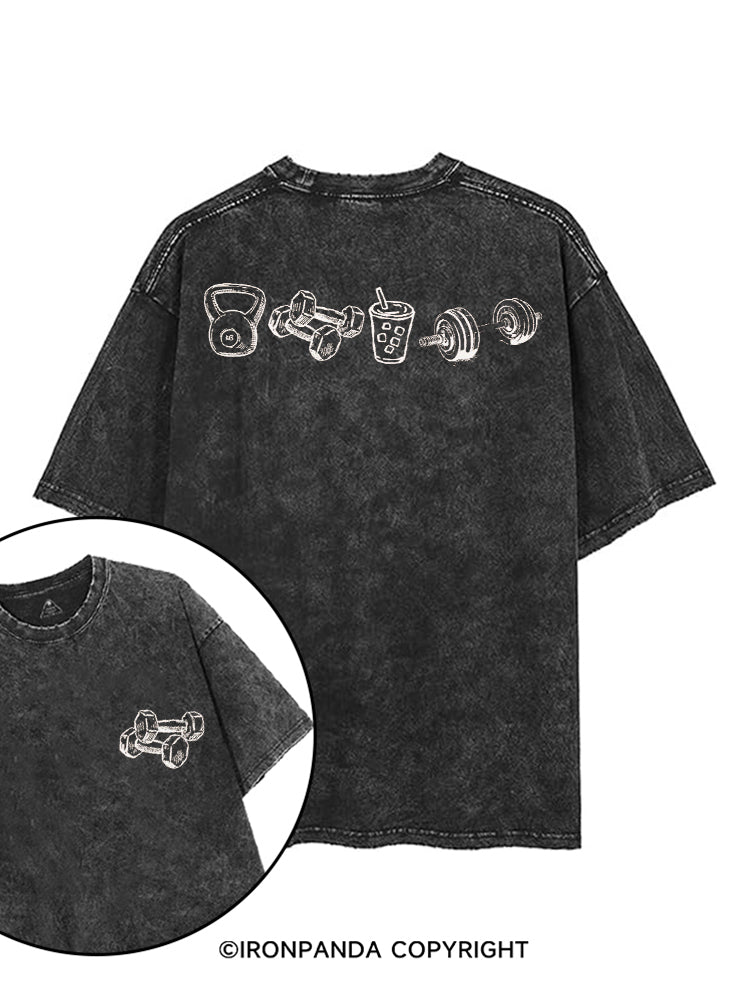 GYM LOVER FITNESS printed Gym Shirt