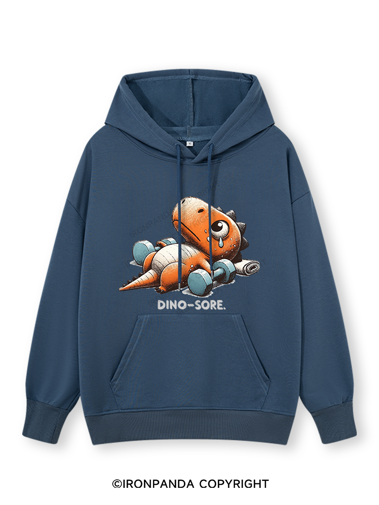 DINO-SORE AFTER WORKOUT Classic Gym Hoodie
