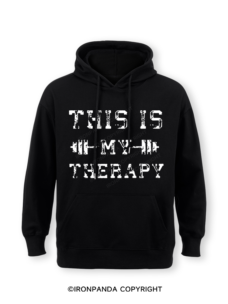 This Is My Therapy Classic Gym Hoodie