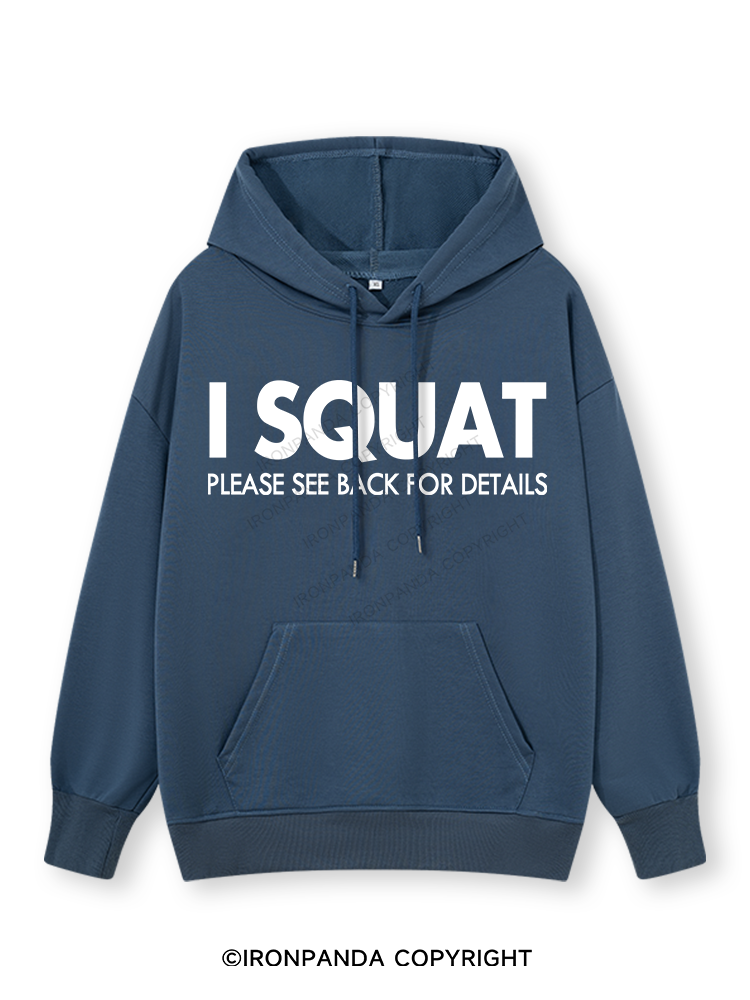I SQUAT Classic Gym Hoodie