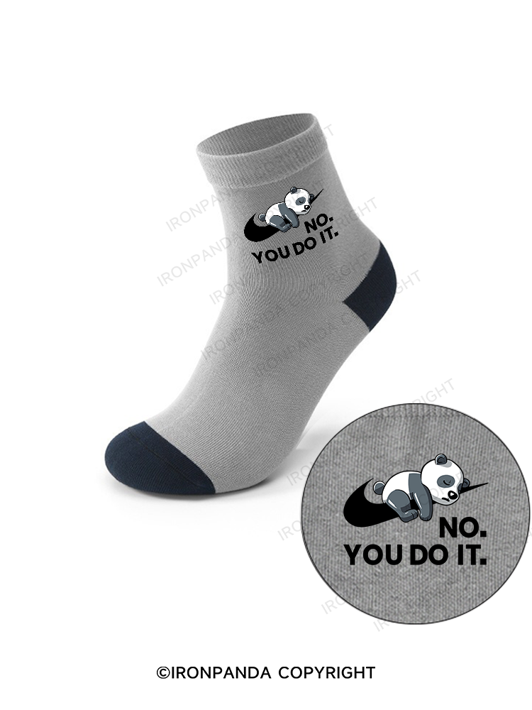 No. You do it Crew Socks