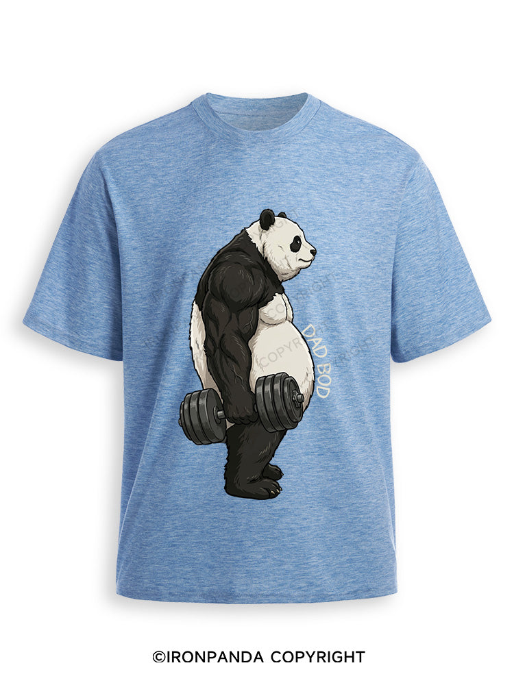 Dad Bod Panda Ultra Soft Heather T-Shirt
