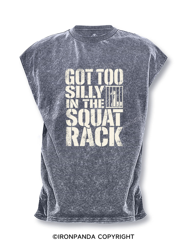 Got Too Silly In The Squat Rack Cut Off Tank