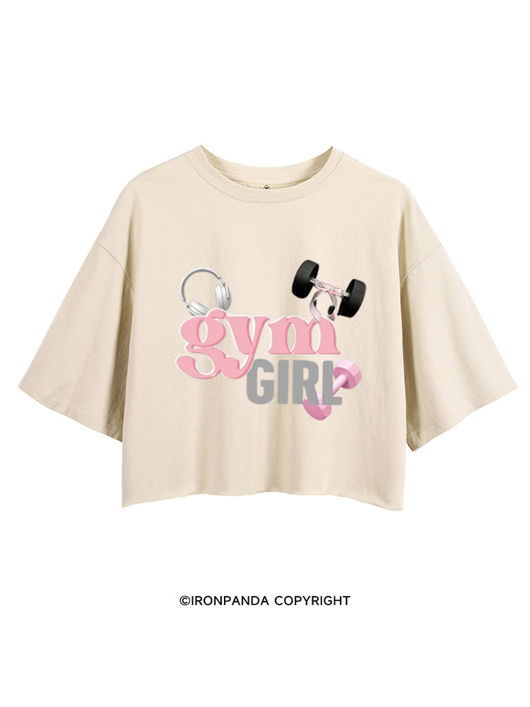 GYM GIRL CROP TOPS