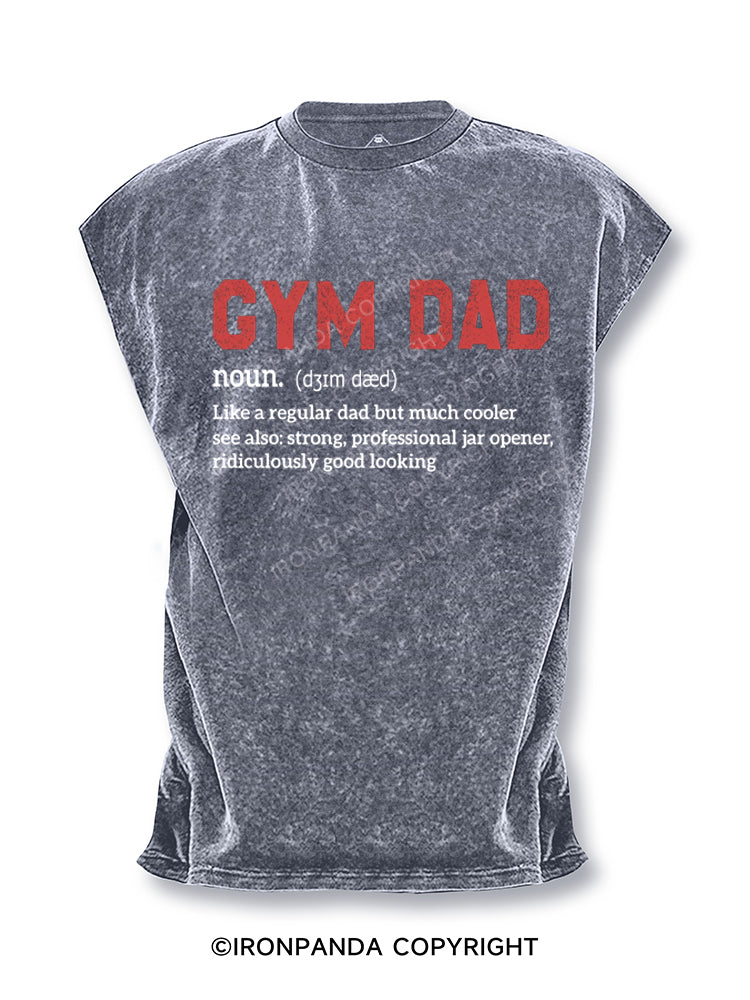 Gym Dad Definition Cut Off Tank