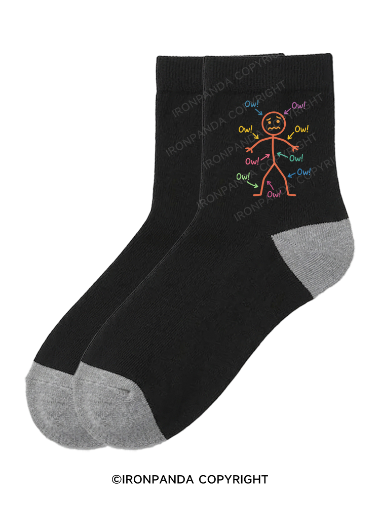 OW! Crew Socks