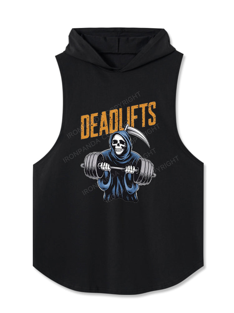 REAPER DEADLIFT Meme humor Hooded Tank