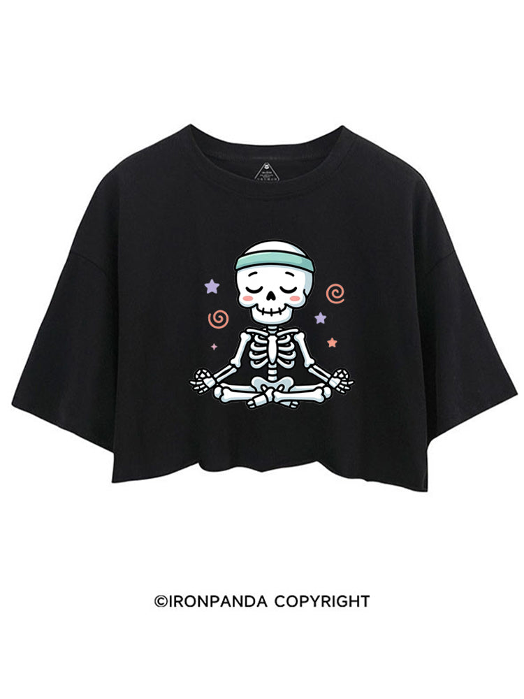 MINDFUL BONES CROP TOPS