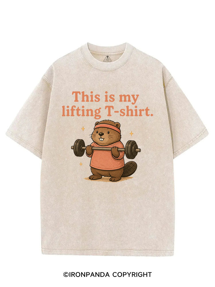 THIS IS MY LIFTING T-SHIRT VINTAGE GYM SHIRT