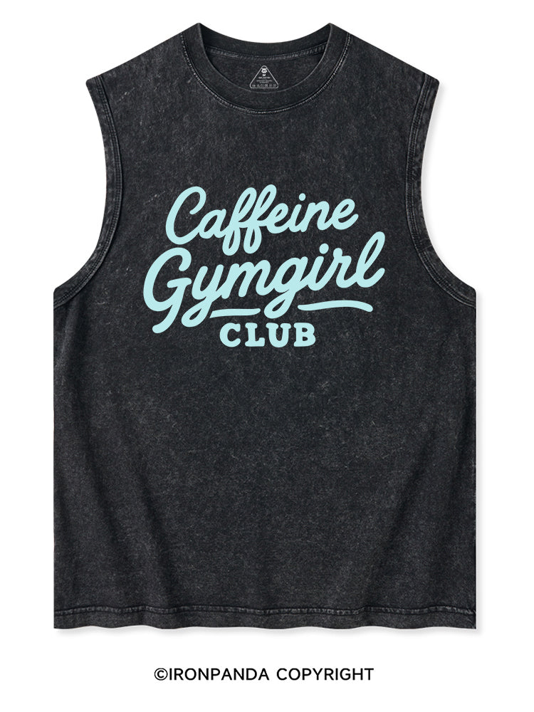 CAFFEINE GYMGIRL CLUB Washed Tank