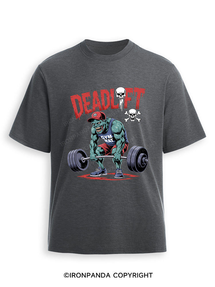 Zombie Funny Deadlift Ultra Soft Heather T-Shirt