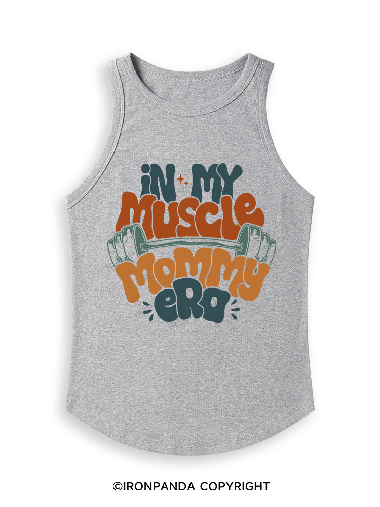 FUNNY WORKOUT Fitted Tank Top