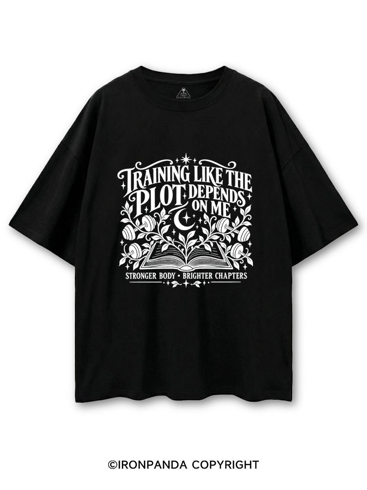 TRAINING LIKE THE PLOT DEPENDS ON ME STRONGER BODY • BRIGHTER CHAPTERS COTTON PUMP COVER